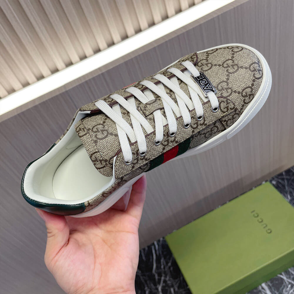 GUCCI Women s Gucci Ace sneaker with Web Shoes - Replica Luxury Bags™