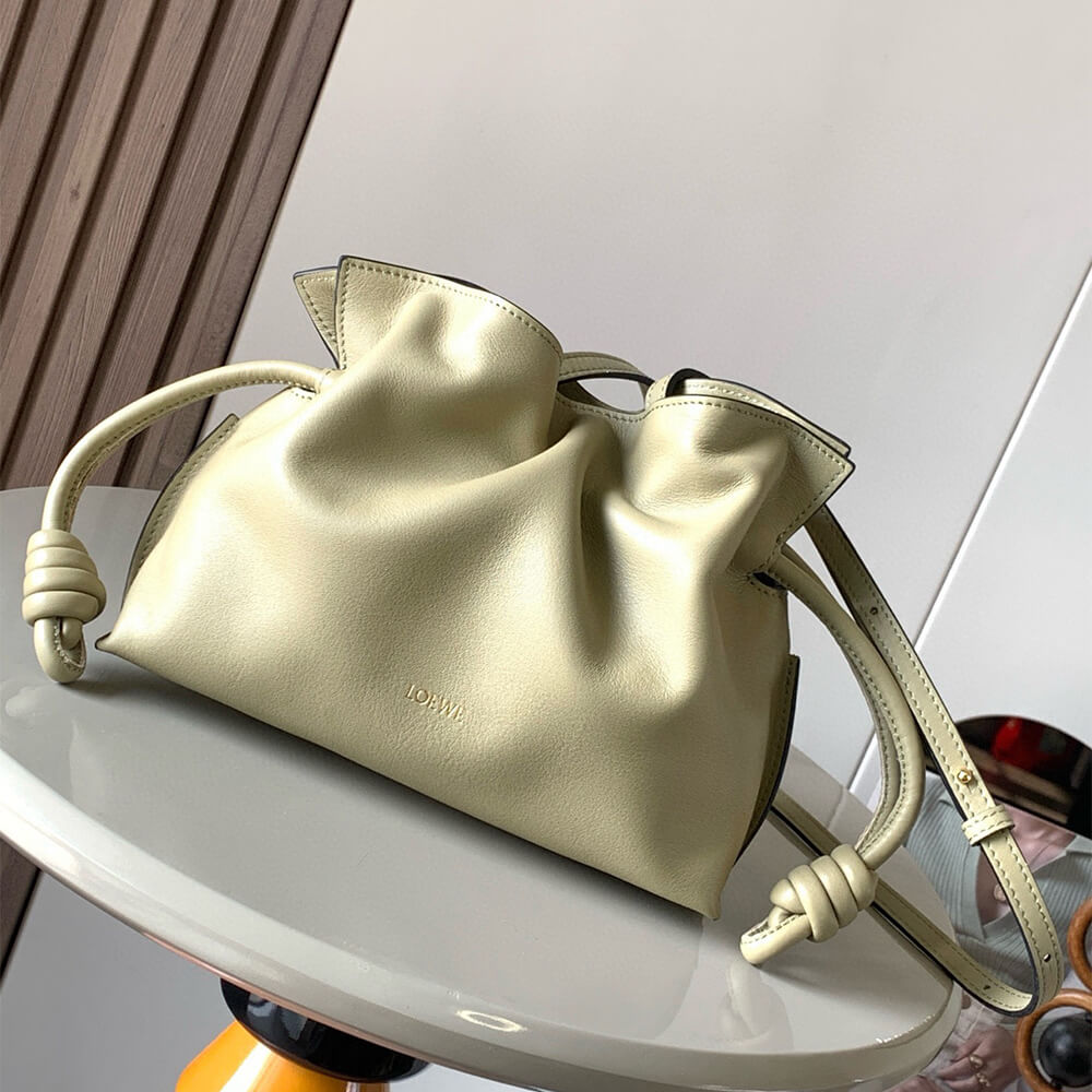 Loewe Mini Flamenco Clutch Bag in Nappa Calfskin - Replica Luxury Bags™