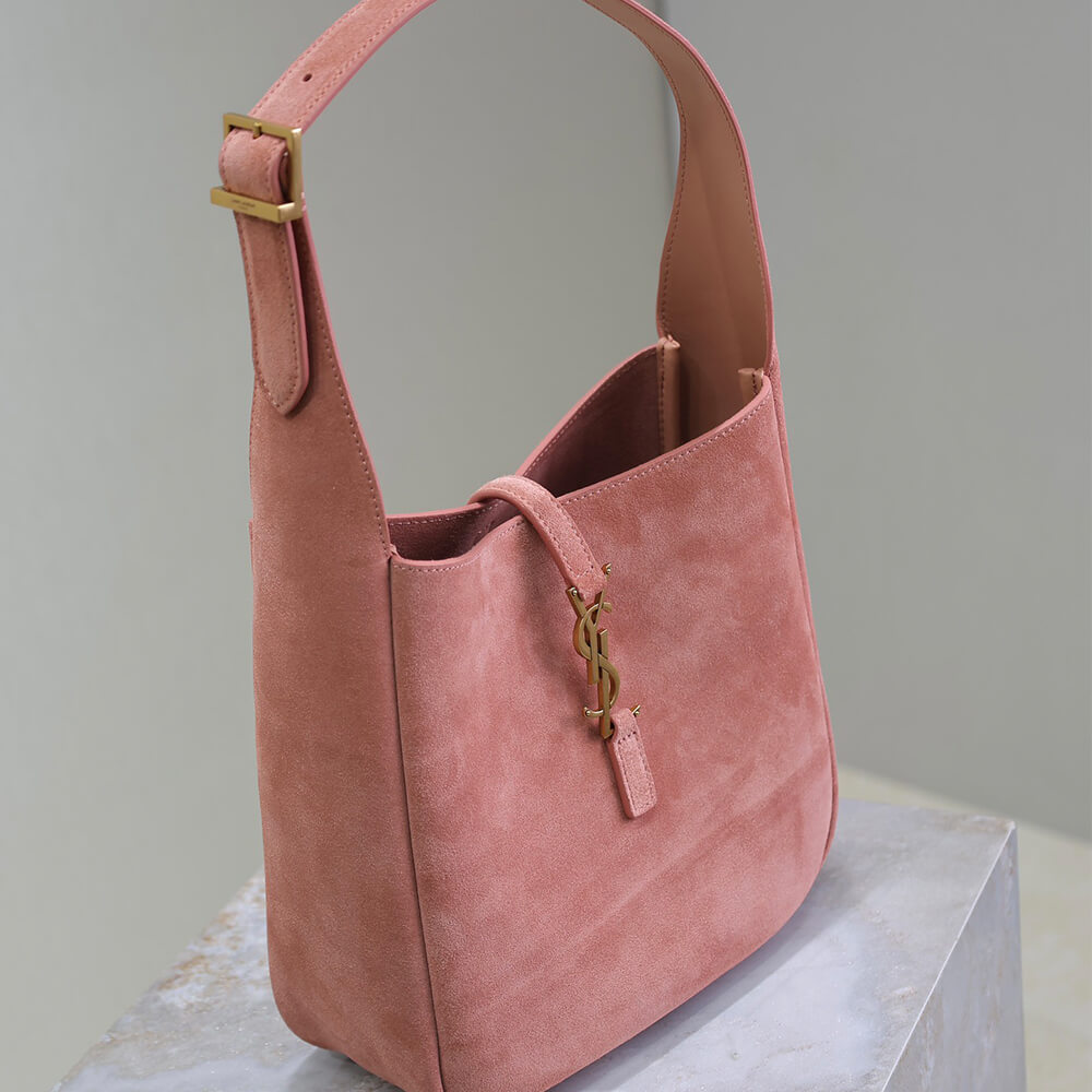 YSL le 5 a 7 Supple Small Suede Bag - Replica Luxury Bags™
