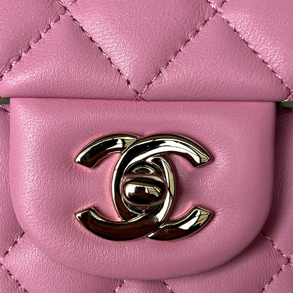 Chanel Mini Classic Handbag With Top Handle - Replica Luxury Bags™