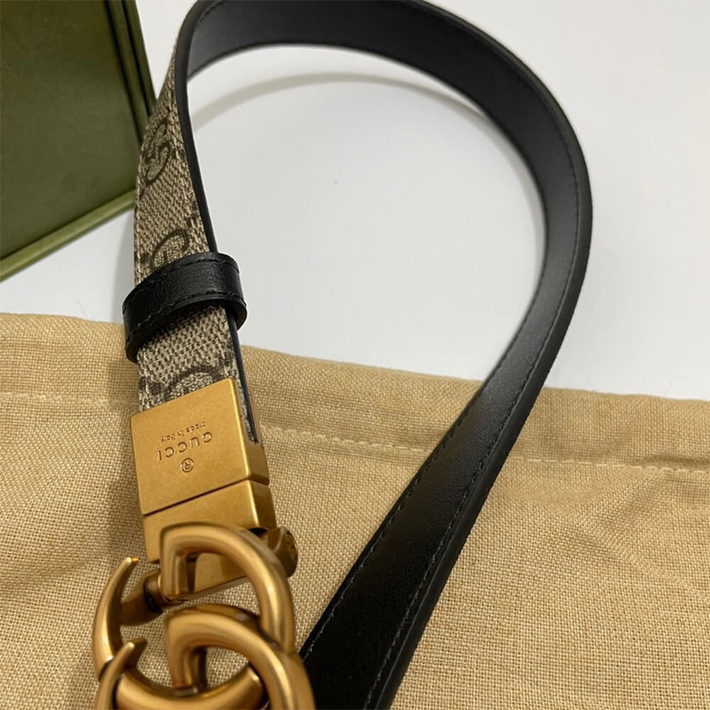 GUCCI Marmont Reversible 20mm Belt - Replica Luxury Bags™