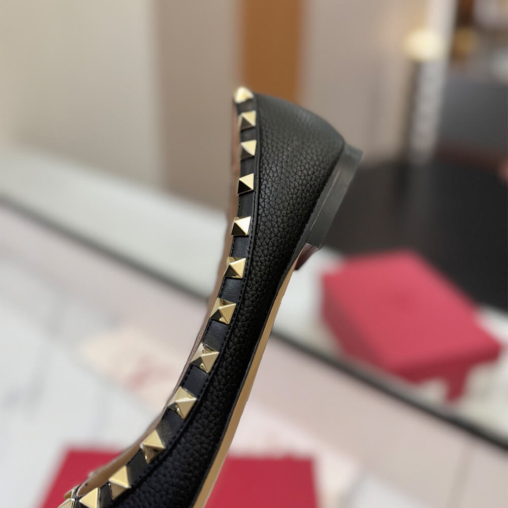 Valentino Rockstud Ballet Flat Shoes - Replica Luxury Bags™