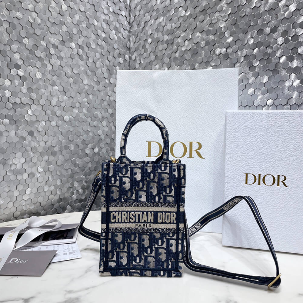Mini Dior Book Tote Phone Bag - Replica Luxury Bags™