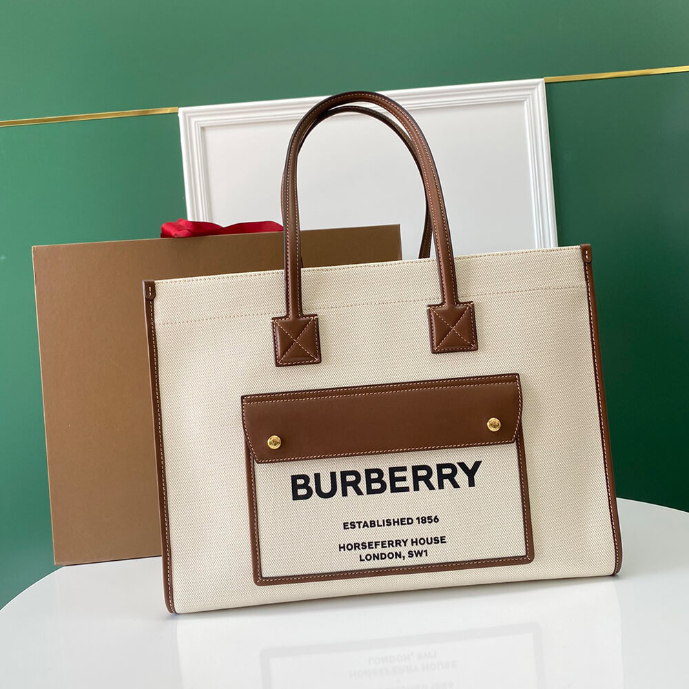 Burberry Small Freya Tote Bag - Replica Luxury Bags™