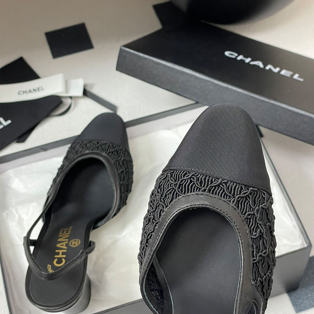 Chanel Slingbacks Shoes - Replica Luxury Bags™