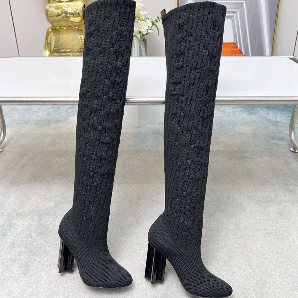 LV Knee High Boot Shoes - Replica Luxury Bags™