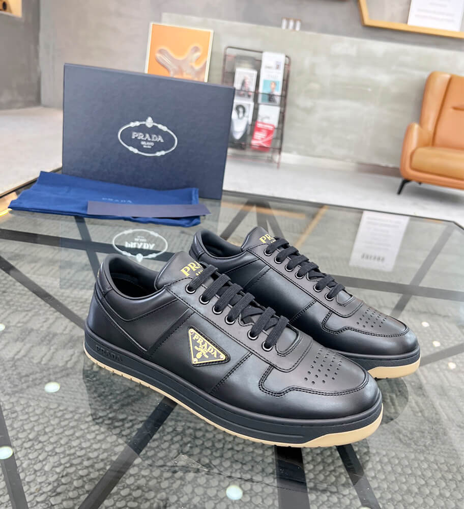Prada Downtown nappa leather sneakers Shoes - Replica Luxury Bags™