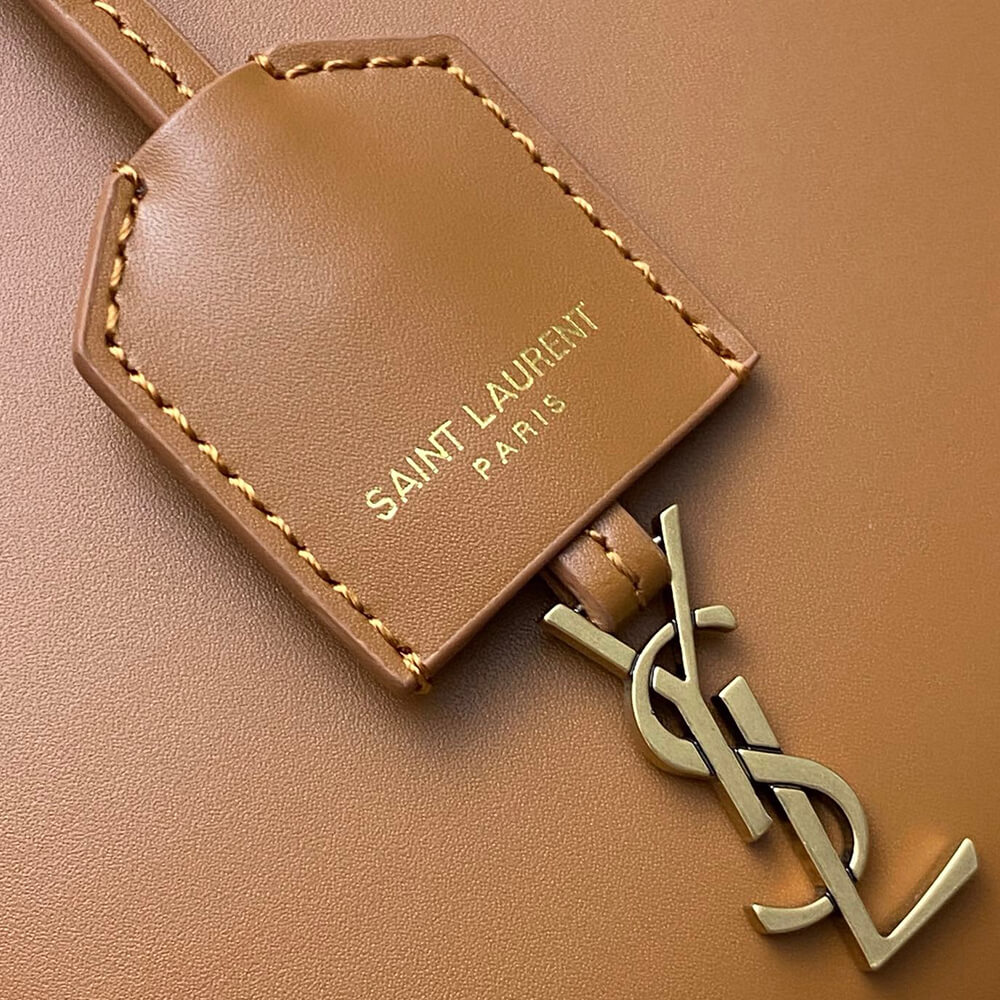 YSL Mini Toy Shopping Bag Saint Laurent In Box Leather - Replica Luxury Bags™