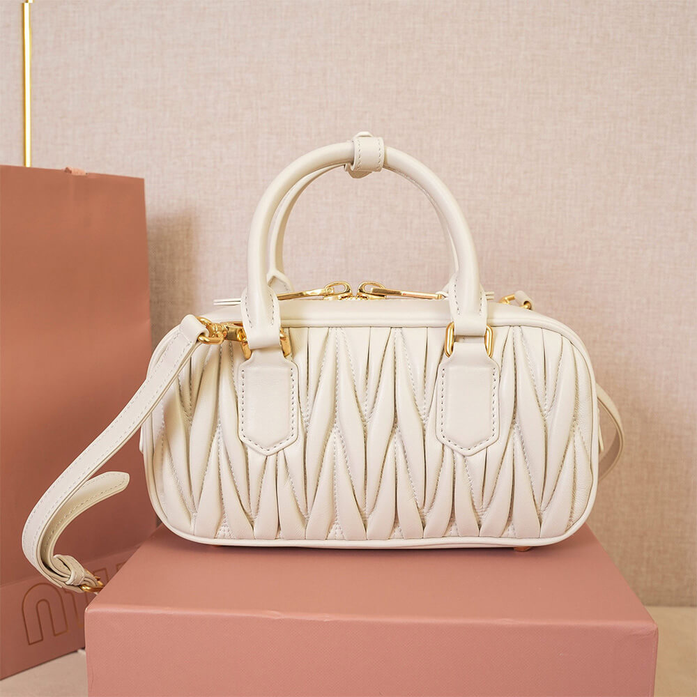 Miumiu Medium Arcadie Matelasse Nappa Bag - Replica Luxury Bags™