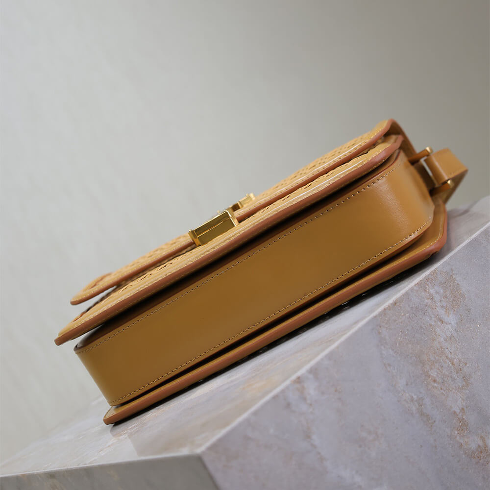 YSL Solferino Medium Satchel Woven Bag - Replica Luxury Bags™