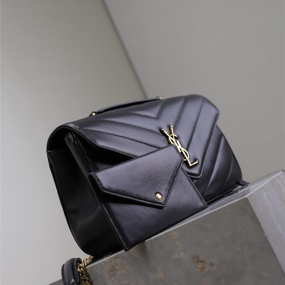 YSL Loulou Medium Bag in Matelasse Lambskin - Replica Luxury Bags™