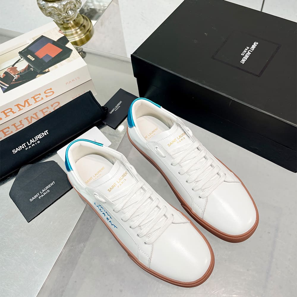 YSL Court Classic Sneaker Shoes - Replica Luxury Bags™