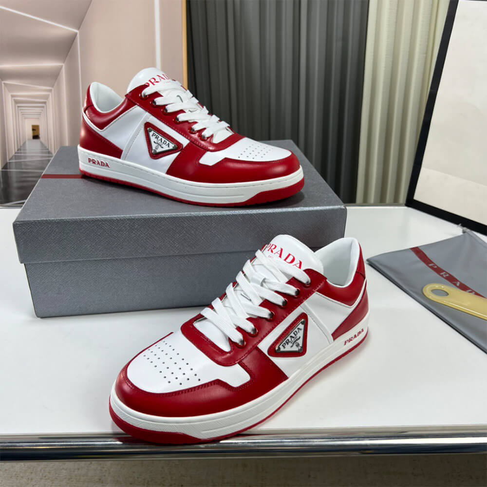 Prada Downtown nappa leather sneakers Shoes - Replica Luxury Bags™