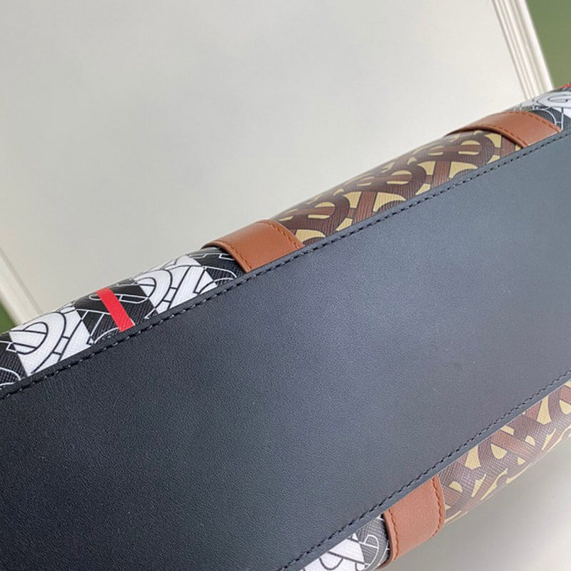 Burberry Monogram Stripe E-canvas Tote Bag - Replica Luxury Bags™