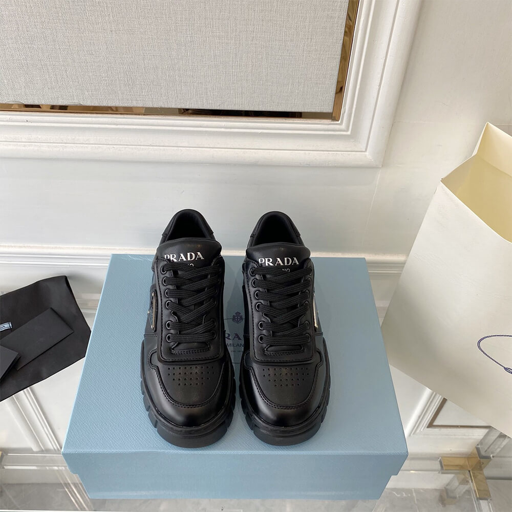 Prada Leather Sneakers Shoes - Replica Luxury Bags™