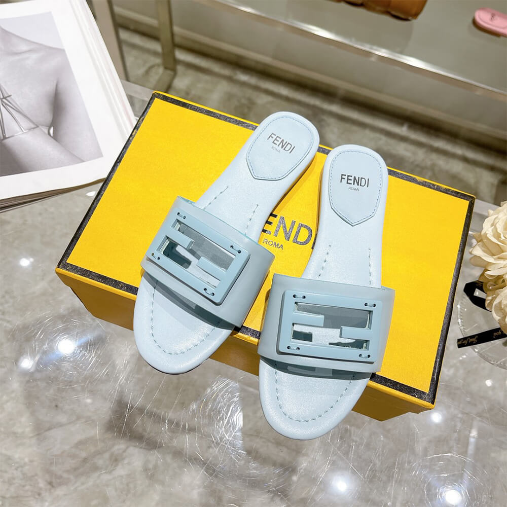 Fendi Baguette Slides Shoes - Replica Luxury Bags™
