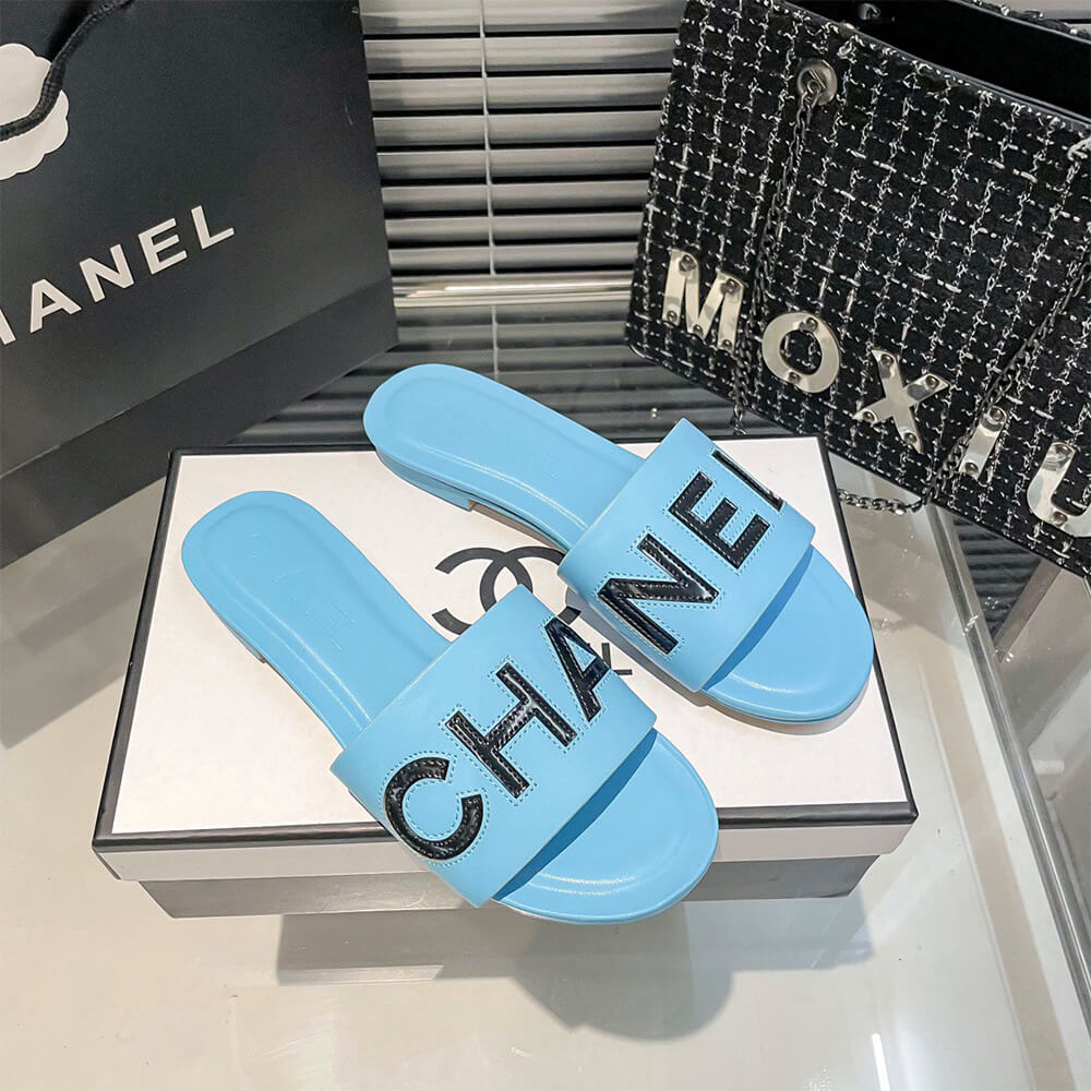 Chanel Slides Shoes - Replica Luxury Bags™