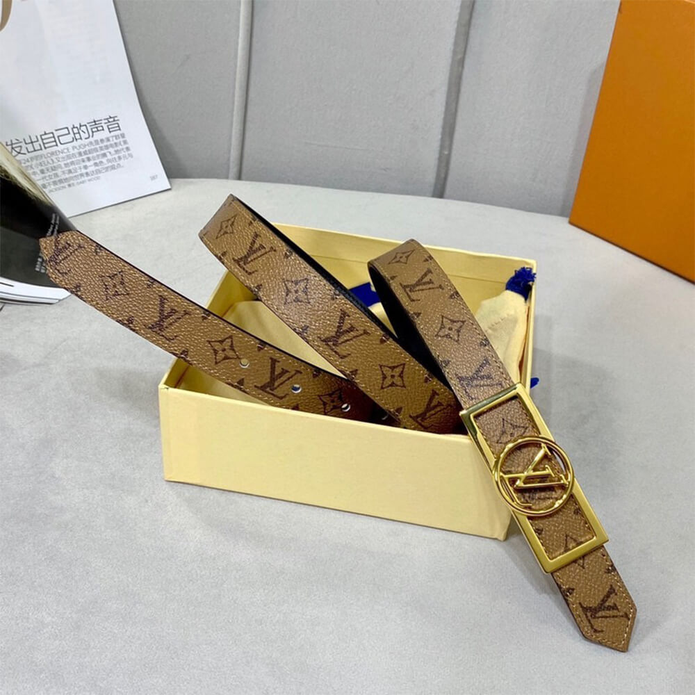 LV Dauphine 25mm Reversible Belt - Replica Luxury Bags™