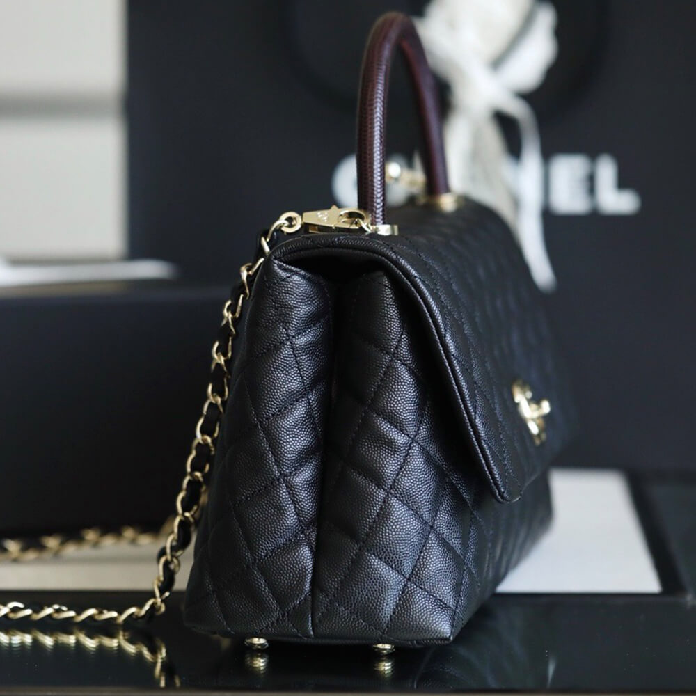 CHANEL LARGE FLAP BAG WITH TOP HANDLE - Replica Luxury Bags™