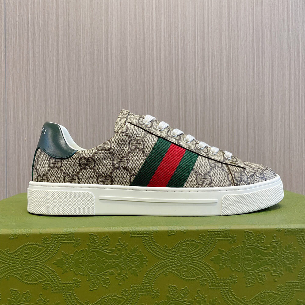 GUCCI Women s Gucci Ace sneaker with Web Shoes - Replica Luxury Bags™
