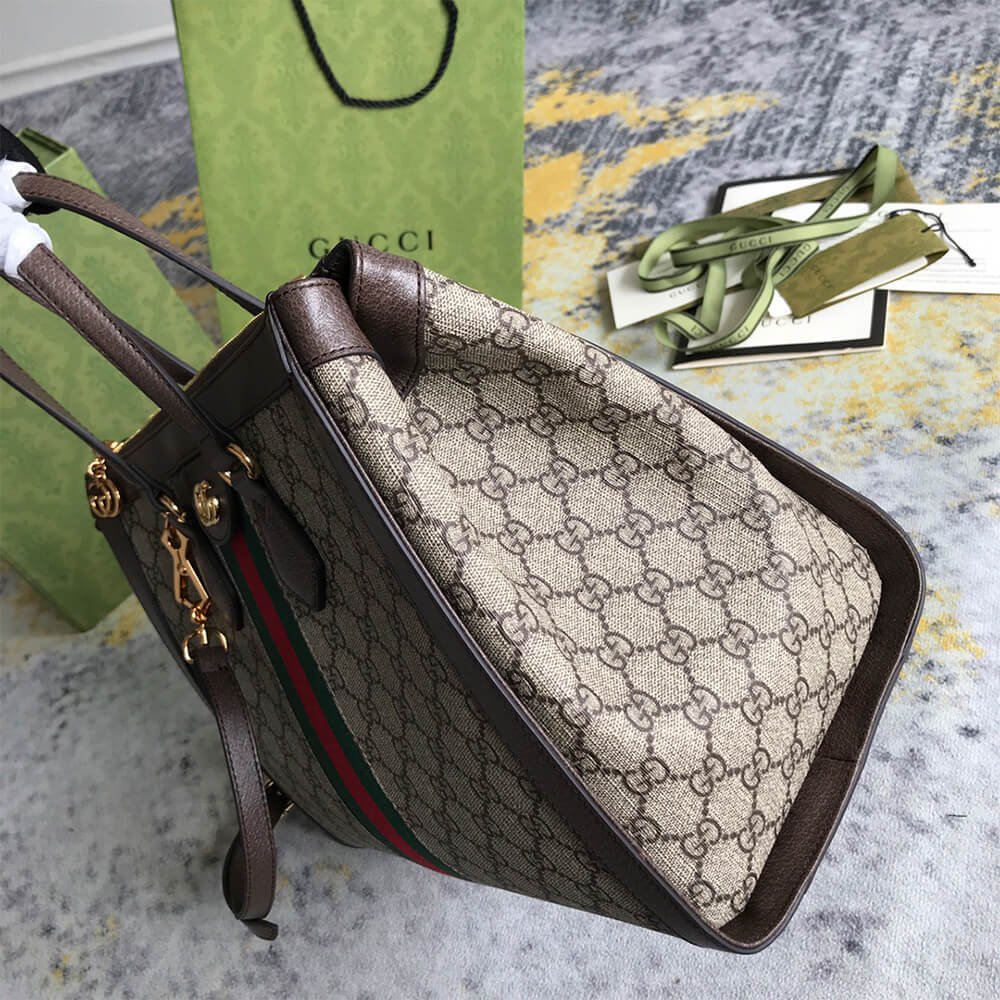 Gucci OPHIDIA GG MEDIUM TOTE BAG - Replica Luxury Bags™