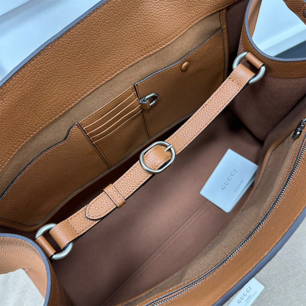 Gucci Large Tote Bag with Hook Closure - Replica Luxury Bags™