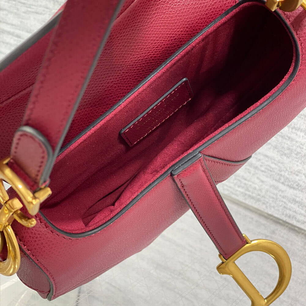 Dior Mini Saddle Bag with Strap - Replica Luxury Bags™
