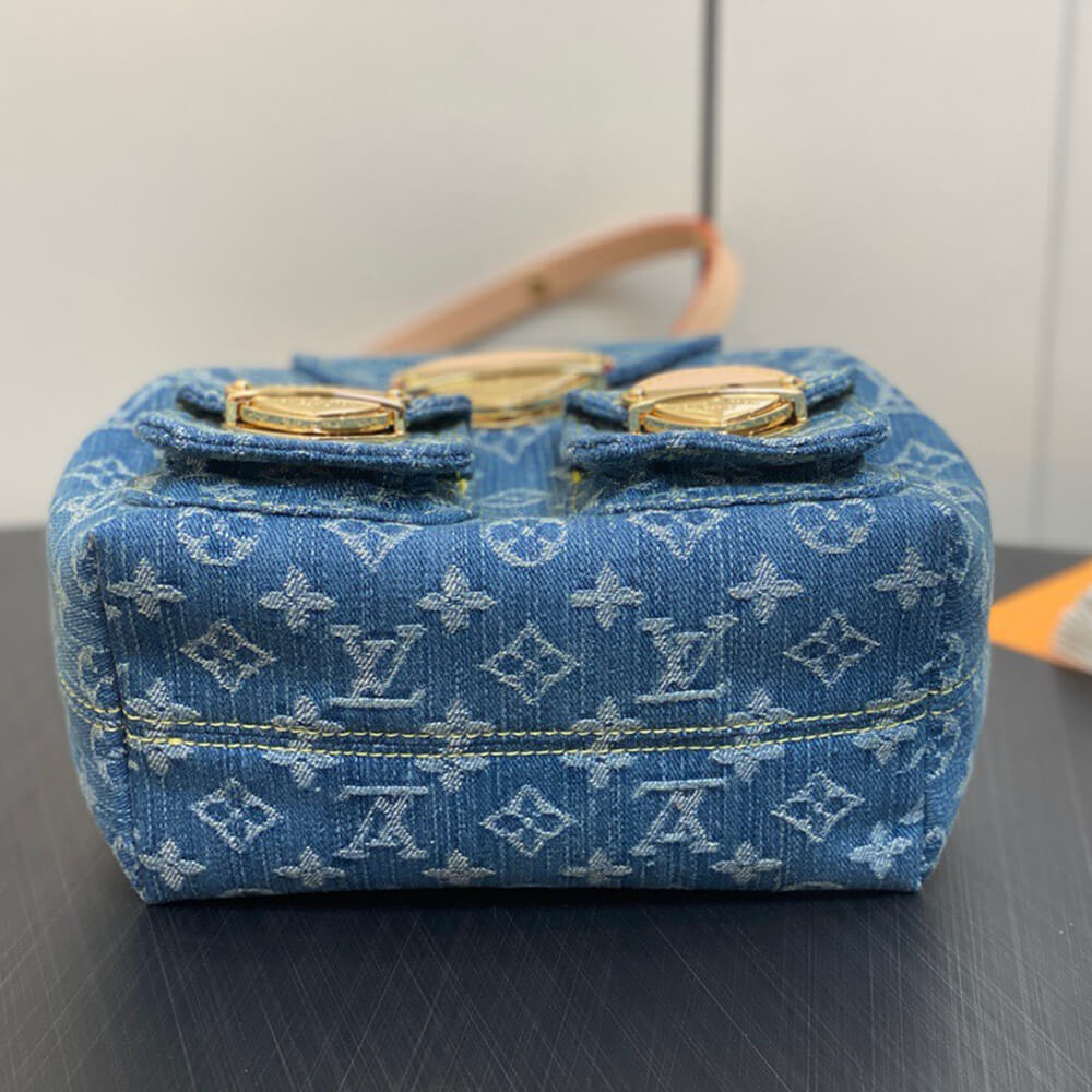 LV Venice Denim Backpack Bag - Replica Luxury Bags™