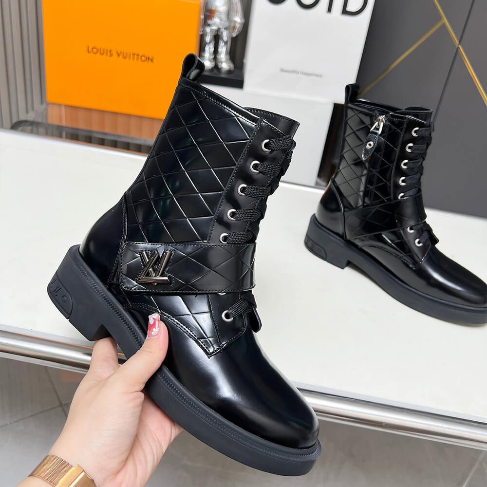 LV Citizen Flat Ranger Boot Shoes - Replica Luxury Bags™