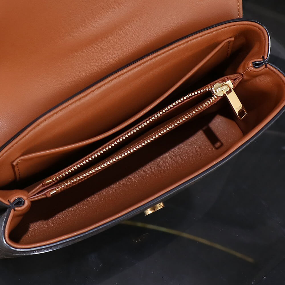 Teen Celine Victoire Bag In Triomphe Canvas - Replica Luxury Bags™