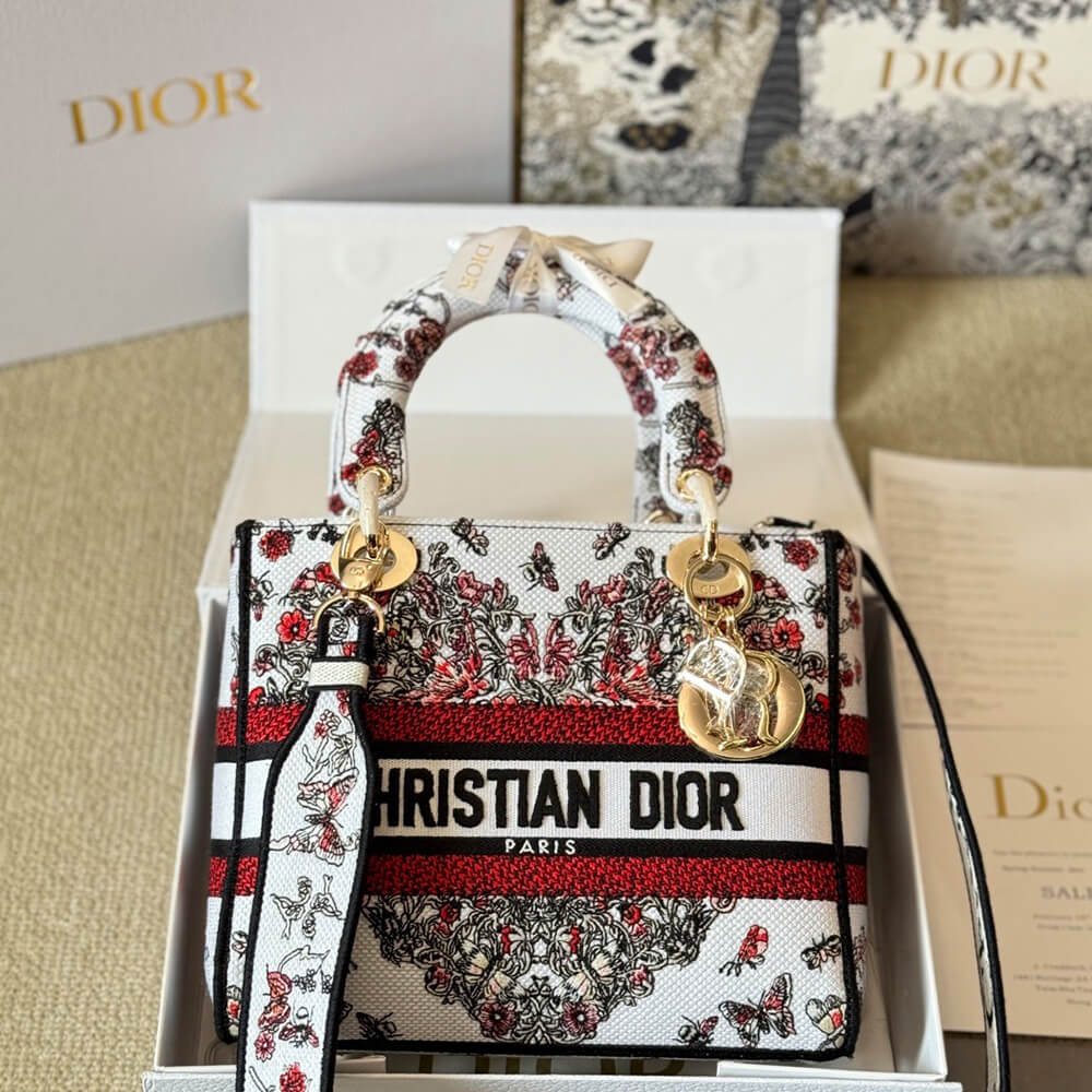 Dior Medium Lady D-Lite Bag - Replica Luxury Bags™