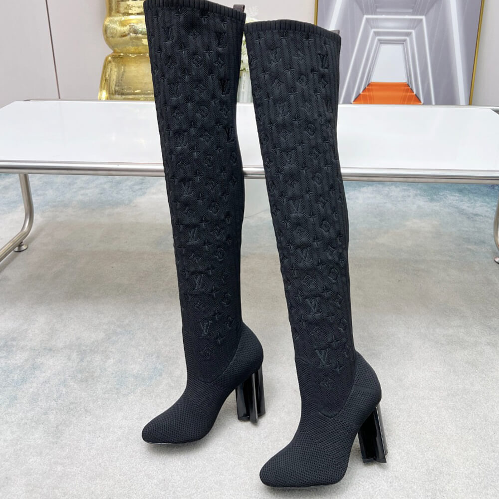 LV Knee High Boot Shoes - Replica Luxury Bags™