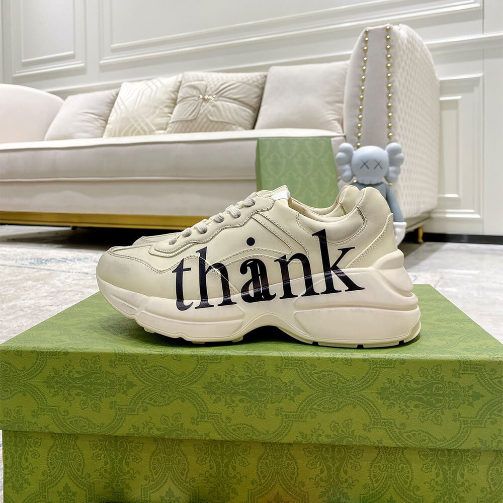 Gucci Rhyton  Think   Thank  Sneaker Shoes - Replica Luxury Bags™