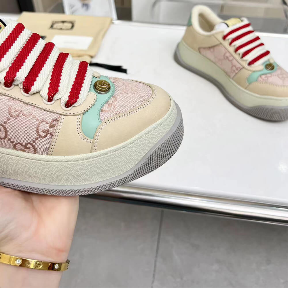 Gucci Women s Screener Trainer Shoes - Replica Luxury Bags™