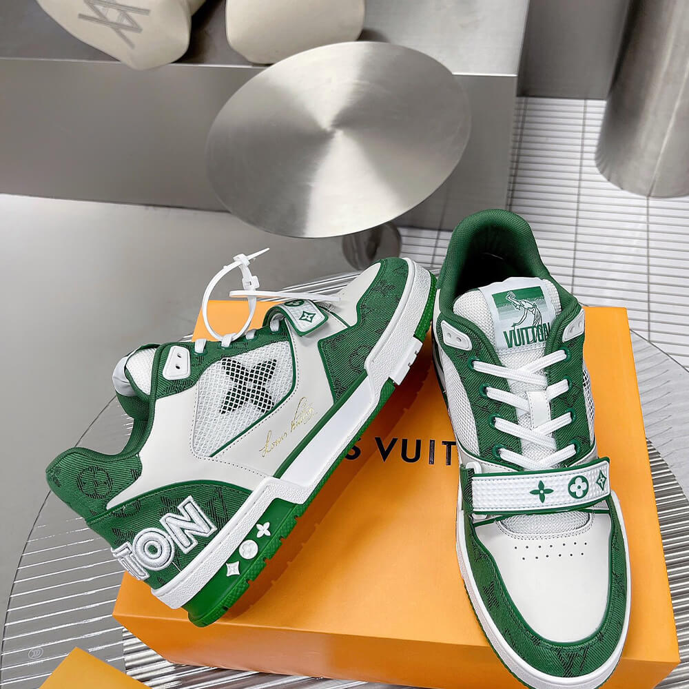 LV Trainer Maxi Sneaker Shoes - Replica Luxury Bags™