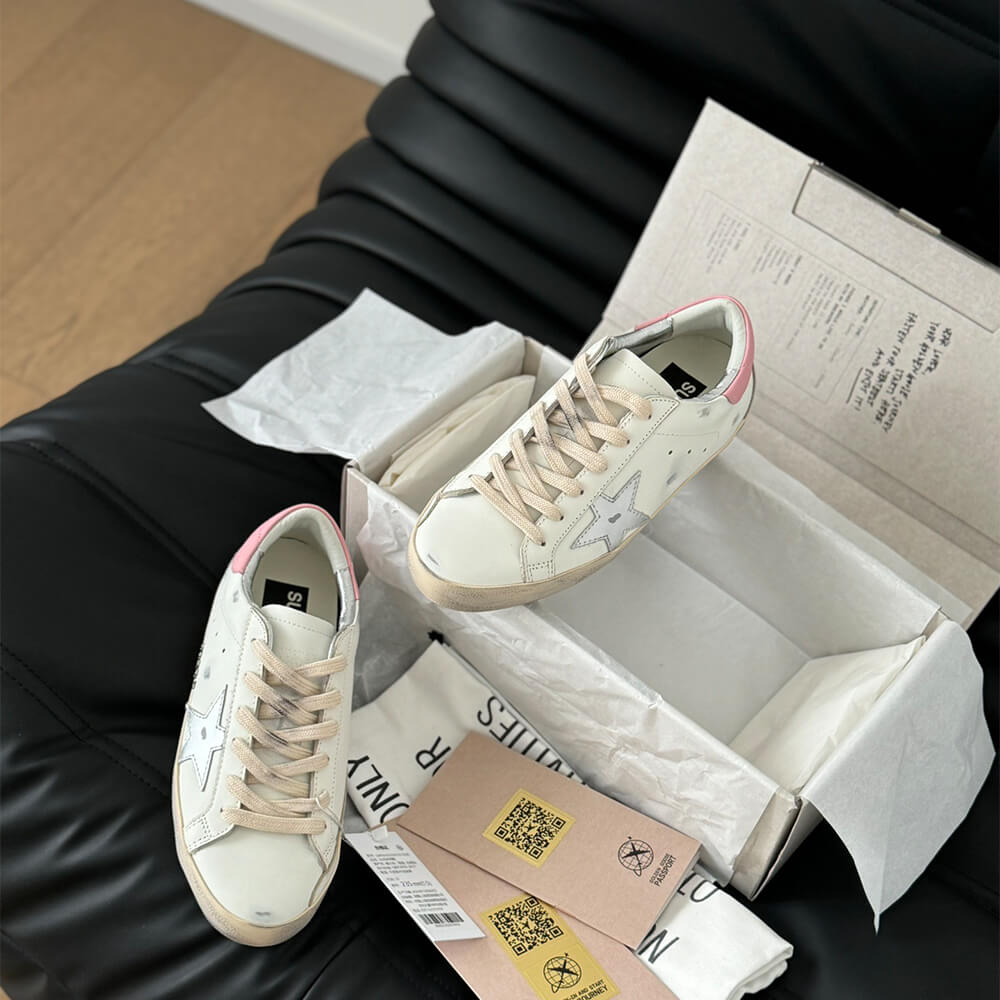 Golden Goose Super-Star Sneakers Shoes - Replica Luxury Bags™