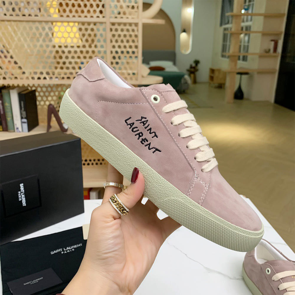 YSL Court Classic Sneaker Shoes - Replica Luxury Bags™