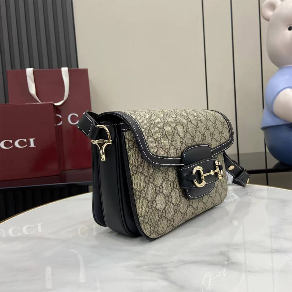 Gucci Horsebit 1955 Soft Medium Shoulder Bag - Replica Luxury Bags™
