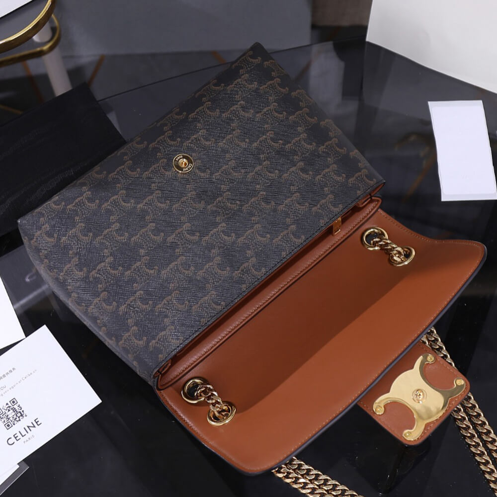 Medium Celine Victoire Bag in Triomphe Canvas - Replica Luxury Bags™