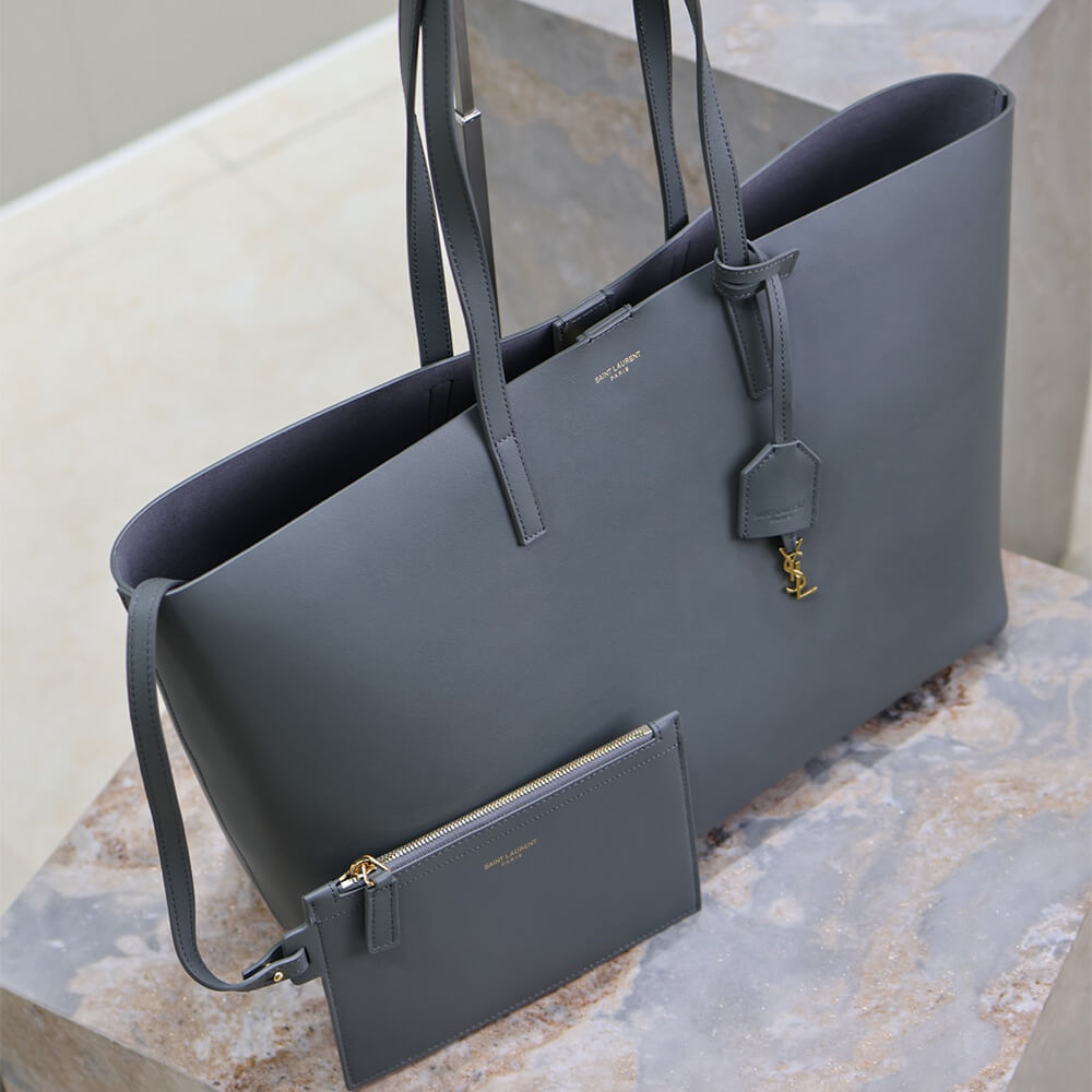 YSL Shopping Bag Saint Laurent Leather - Replica Luxury Bags™