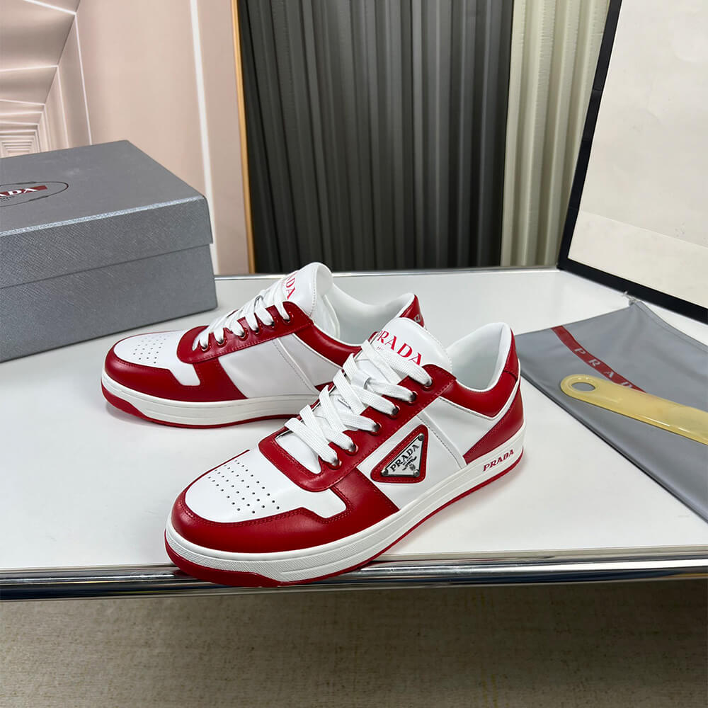Prada Downtown nappa leather sneakers Shoes - Replica Luxury Bags™