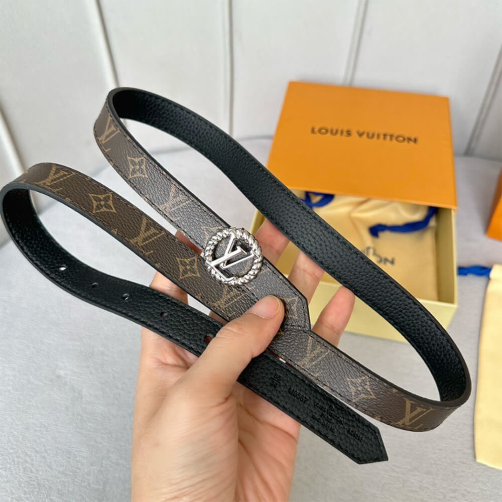 LV Circle Nautical 20mm Reversible Belt - Replica Luxury Bags™