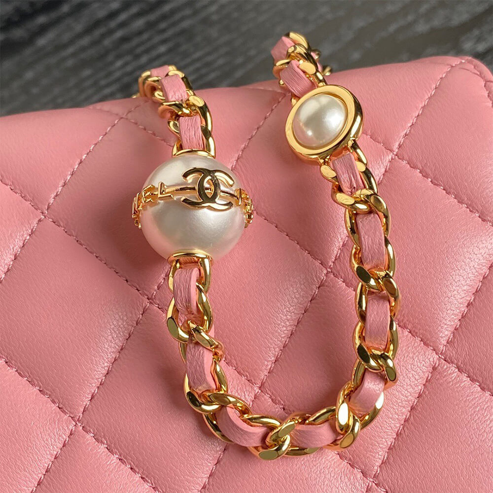 Chanel Flap Phone Holder with Chain Bag - Replica Luxury Bags™