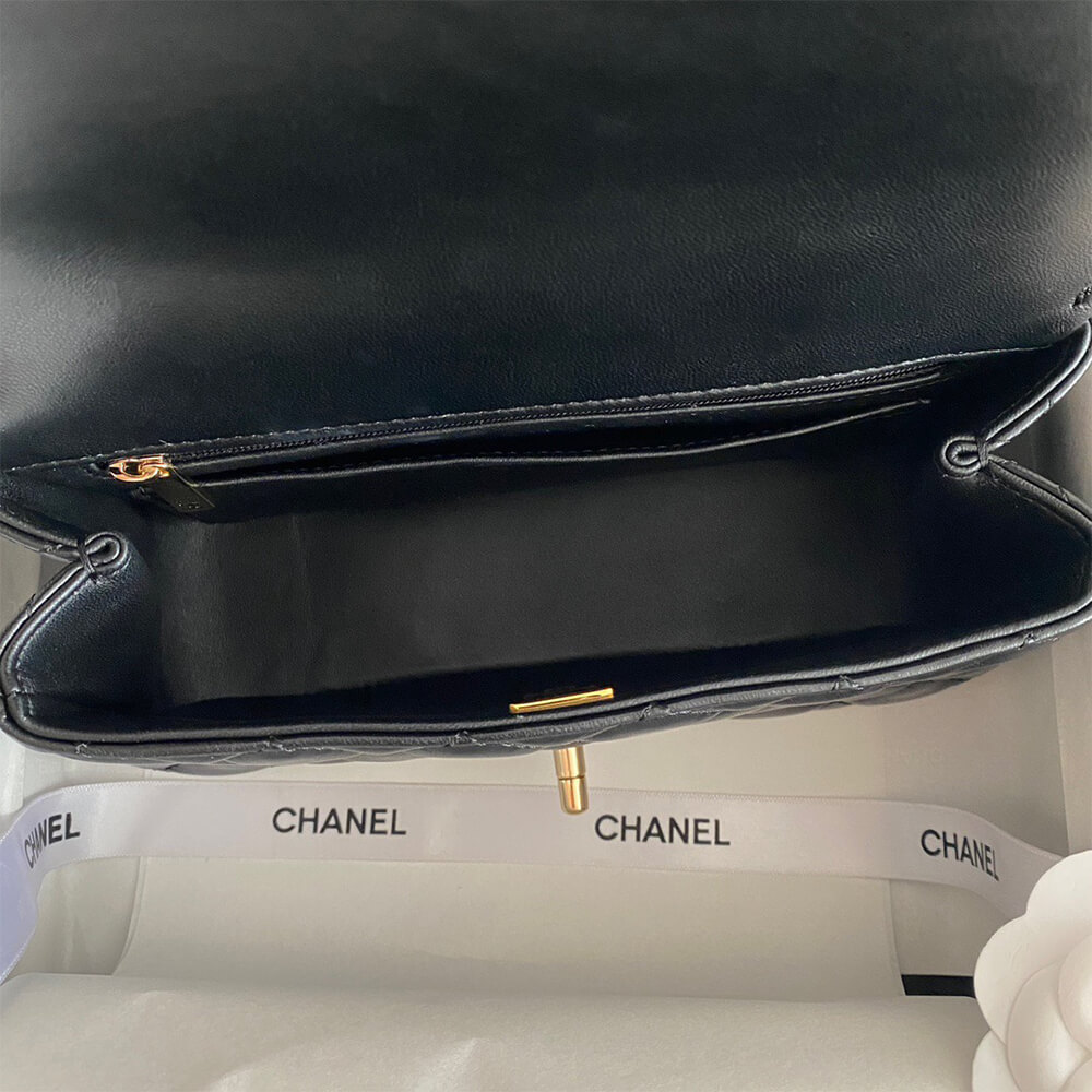 Chanel Mini Flap Bag With Top Handle - Replica Luxury Bags™