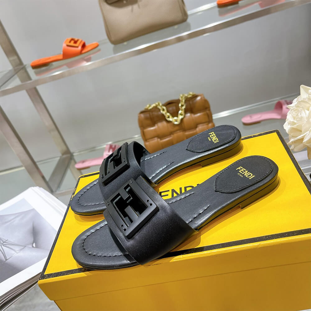 Fendi Baguette Slides Shoes - Replica Luxury Bags™
