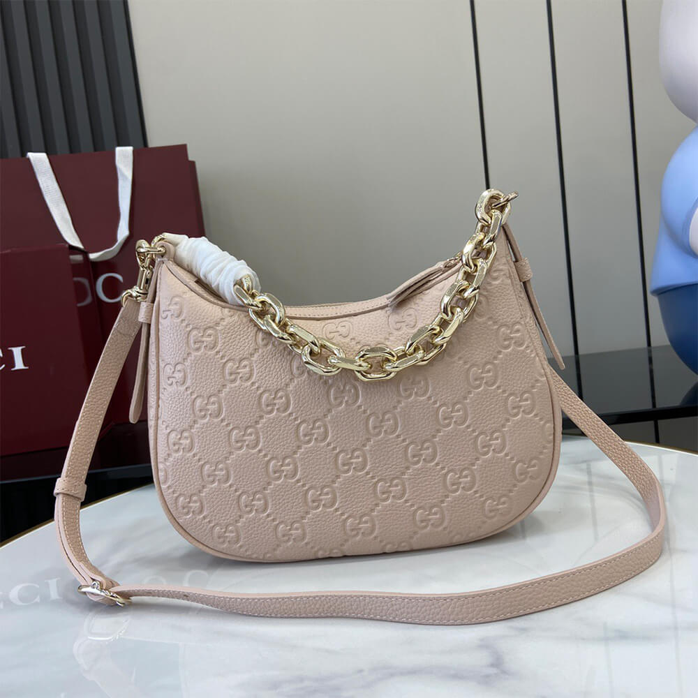 Gucci GG Emblem Small Shoulder Bag - Replica Luxury Bags™