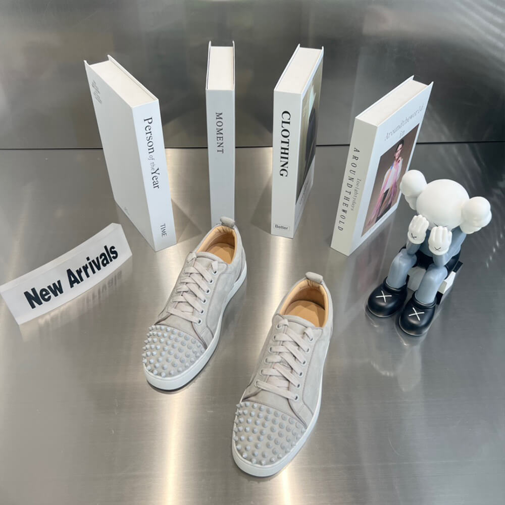 Christian Louboutin Louis Junior Spikes Shoes - Replica Luxury Bags™