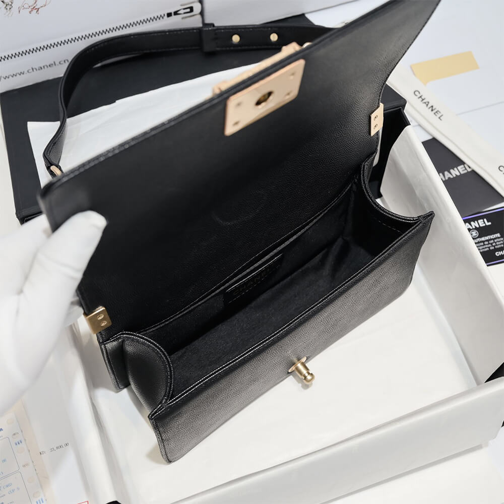 Chevron Caviar Boy Chanel Handbag - Replica Luxury Bags™