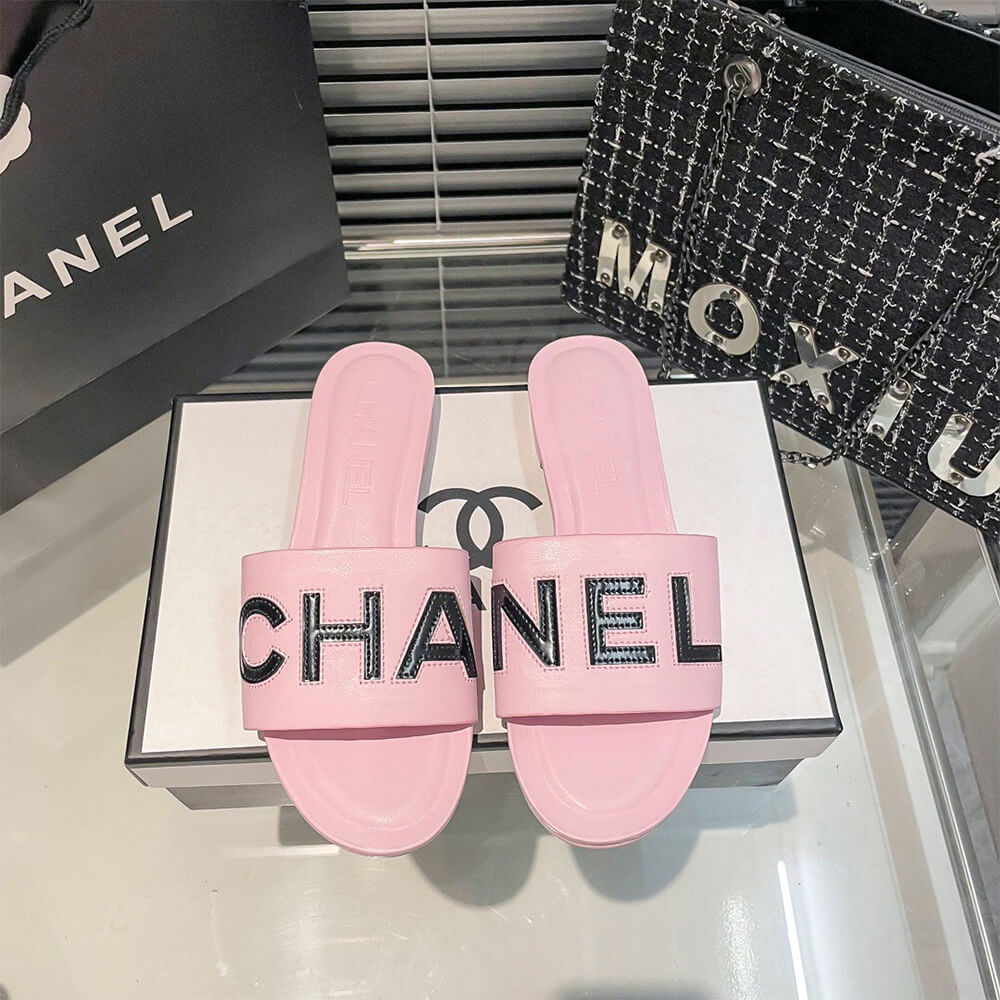 Chanel Slides Shoes - Replica Luxury Bags™