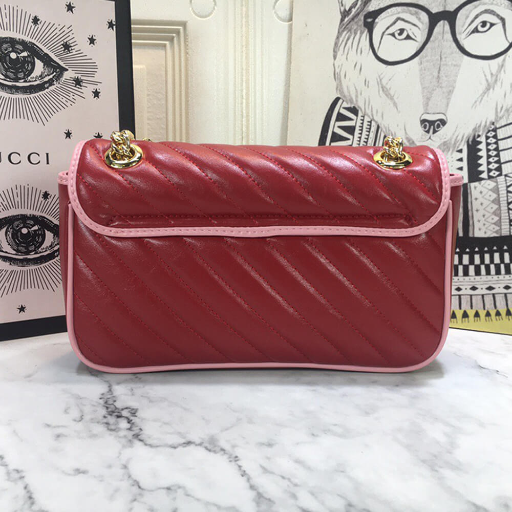 Gucci GG Marmont Small Matelasse Shoulder Bag - Replica Luxury Bags™